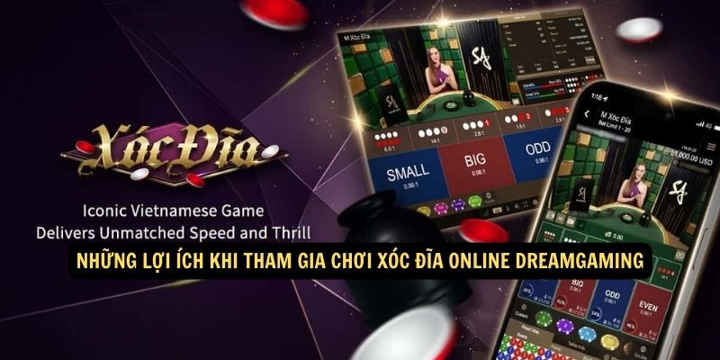 Nhung loi ich khi tham gia choi xoc dia online DreamGaming